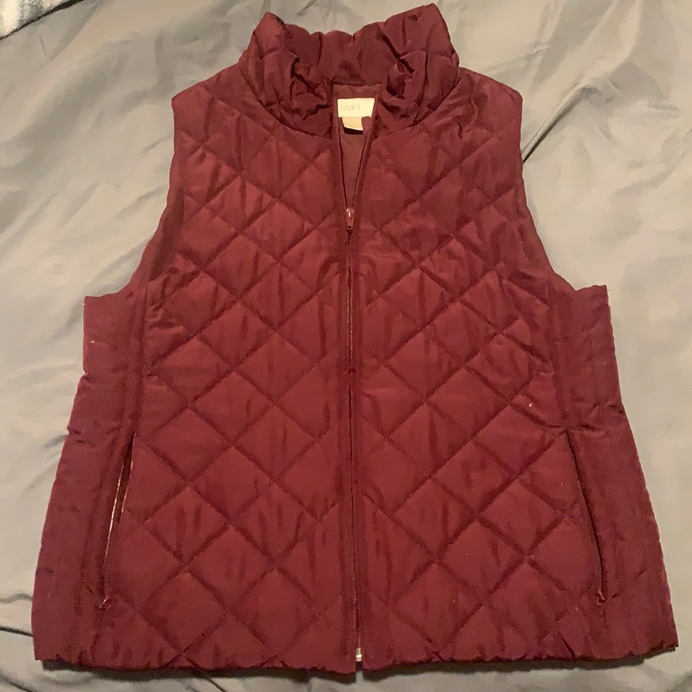 Maroon/Burgundy Vest
